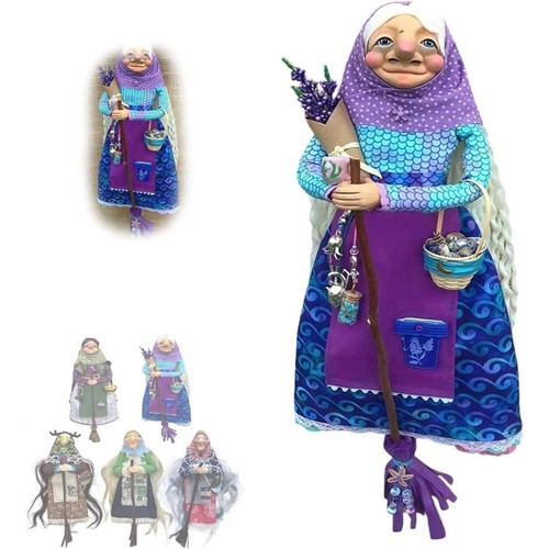 Handmade kitchen witch doll - handmade,