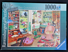 Ravensburger 1000 piece Jigsaw Puzzle The Gardeners Shed Excellent Condition