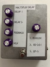 Multiplex Echo Machine Binson, RE-201, EP-3 Delay Guitar Pedal
