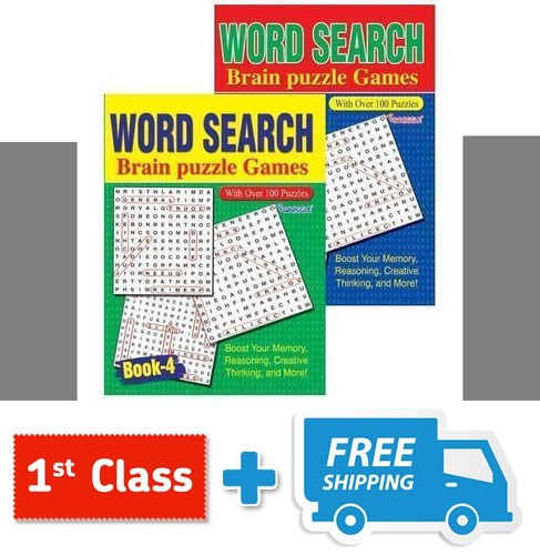 Word search book - book, wordsearch