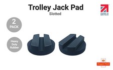 2x Trolley Jack Saddle Large