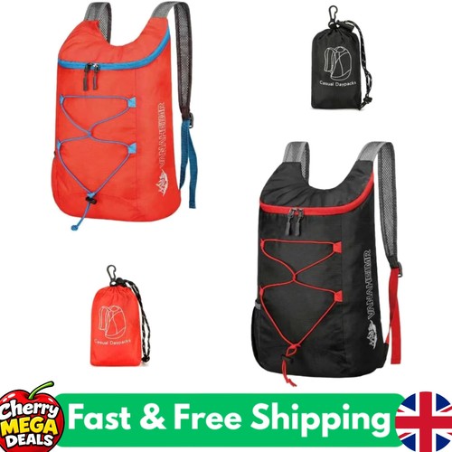 Compact 12l foldable backpacks - foldable,