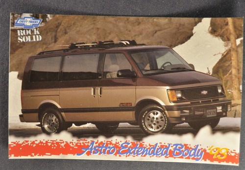 1993 chevrolet astro extended - chevrolet,