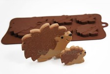 4+1 Hedgehog Silicone Mould