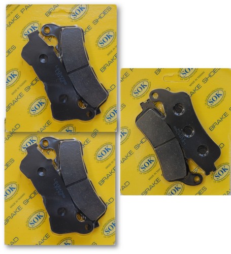 Front rear brake pads - pads, fit