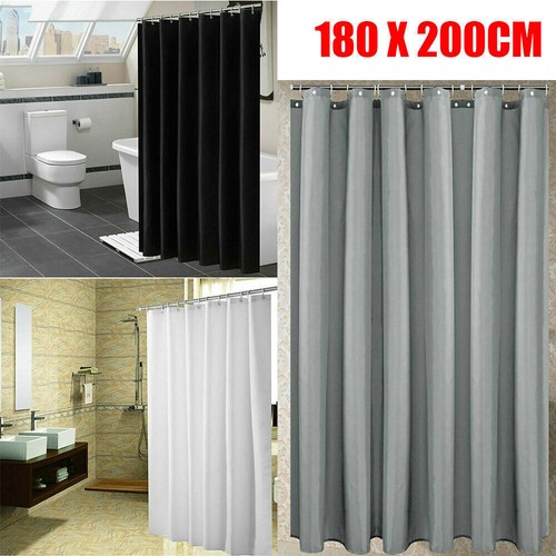 Extra long fabric shower - long,