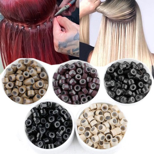 Silicone lined nano ring beads - lined,