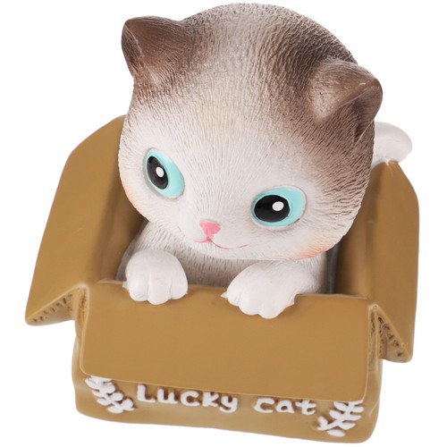Mini animal figurine - , resin