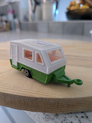 Vintage toy caravan made from - made,