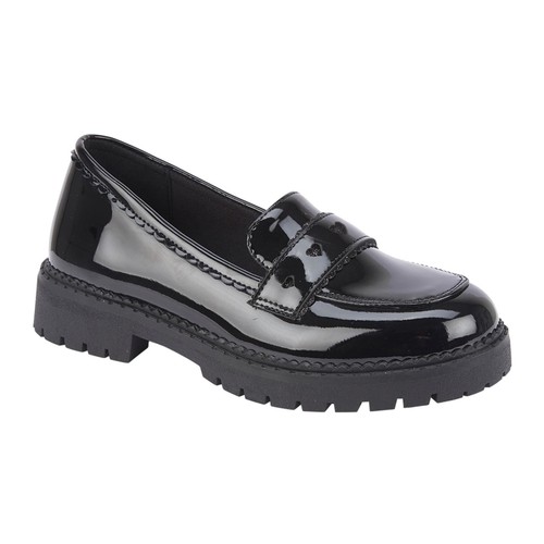 Girls patent loafers - girls,