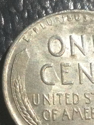 1943 steel wheat - penny, rare