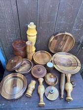 Custom Made Wooden Plates and Bowls
