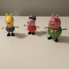 Peppa Pig Figures Lot of 3