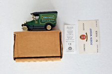John West - Bullnose Morris Van - Oxford Diecast - Limited Edition Certificate