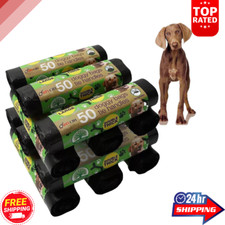 Dogs Poo Bag With Tie Handles Doggy Waste Pickup Bag (12 X 50 ) 600 Bags