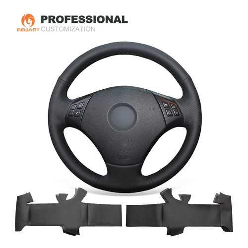 Genuine leather steering wheel - genuine,
