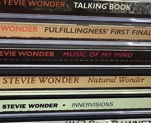 Stevie wonder lot - cd, talking