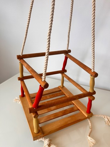Vintage wooden baby toddler - vintage,