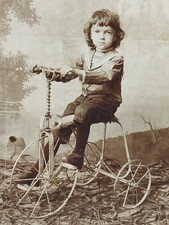 Antique 1900s Sepia Photo –