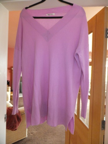 Ladies woolovers long pink - ladies,