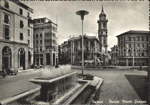 Varese piazza monte - piazza, grappa