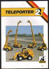 Sanderson "TELEPORTER 2" Telescopic Handler Brochure Leaflet