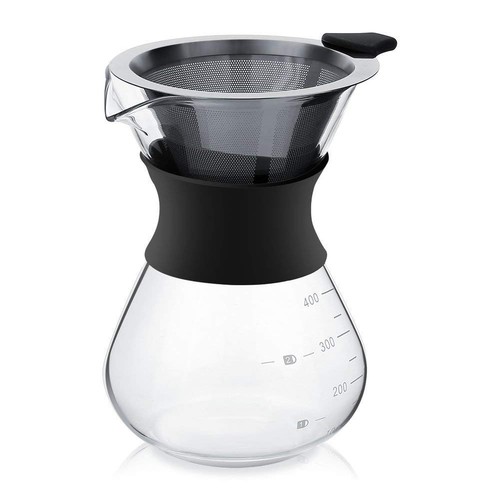 Pour over coffee maker glass - over,