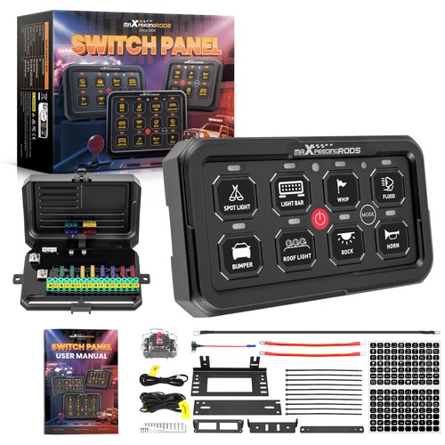 Rgb switch panel gang - switch,