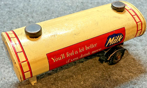 Vintage wells brimtoy - wells, milk