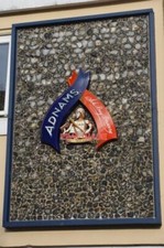 PHOTO  ADNAMS BREWERY SIGN ON