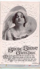 POSTCARD - BIRTHDAY GREETING -