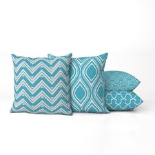 Light Blue Geometric Modern