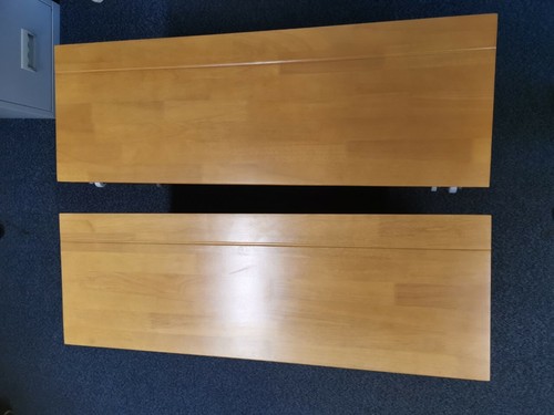 Pair solid wood maple - wood,,