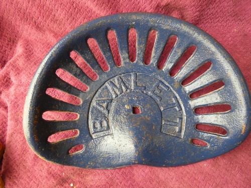 Tractor implement seat - ,