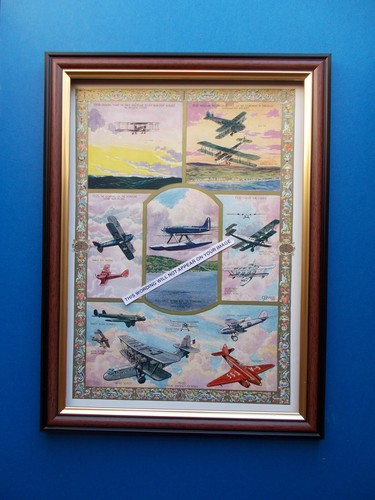 Early military aircraft print - military,
