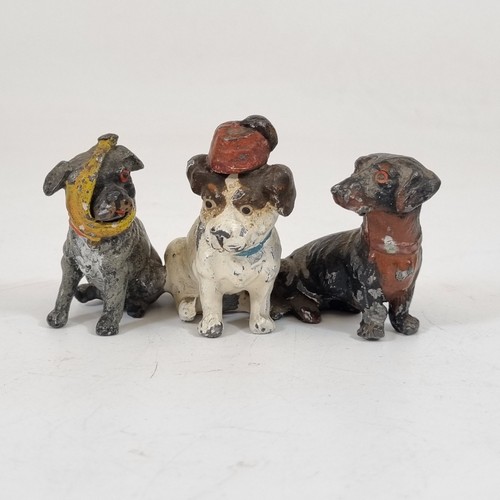 Antique novelty painted lead - antique,