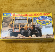 Revell 7450 1/24 Scale Mercedes Benz Unimog U 1300L Paris Dakar Rally 86 Damaged