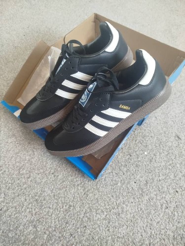 Adidas samba black white low - adidas,