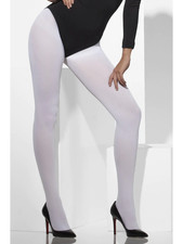 Ladies White Opaque Fancy