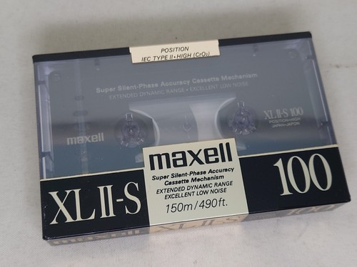 Maxell 100 unopened - ii-s,