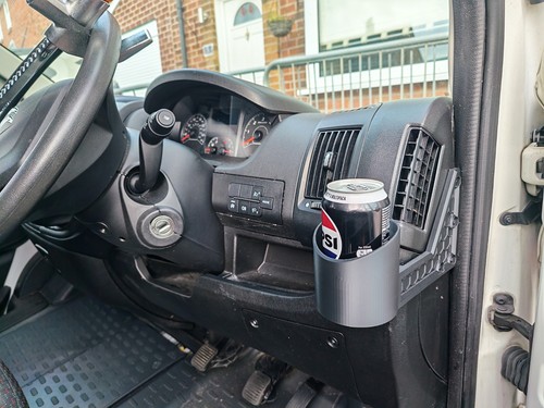 Van cup holder - van, fiat