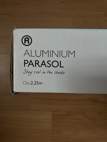 Large 25m alluminium parasol - large,