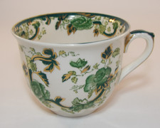 Masons Ironstone Mandalay Chartreuse Teacup Tea Cup  c1980s VGC