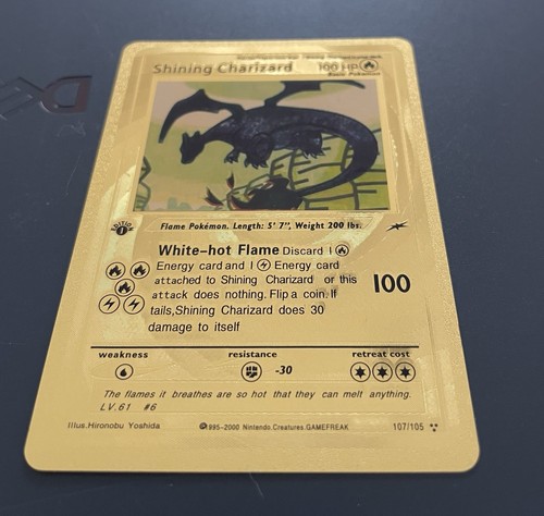 Shining charizard 107 105 - charizard, 107/105