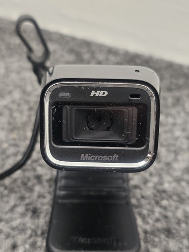 Microsoft webcam black - hd, in