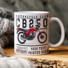 Personalised Motorbike Mug