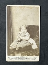 CDV Sweet Child 1883 With Toy