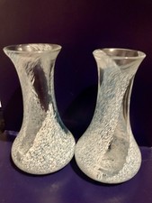 2 Caithness Matching Art Glass