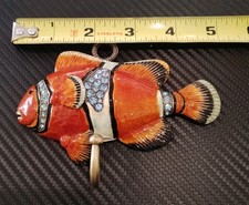 Clownfish Bejeweled Enameled