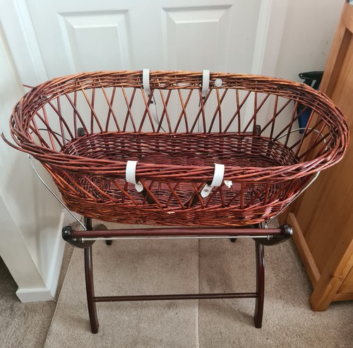 Moses basket with - basket,